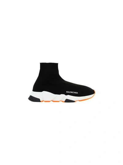 Shop Balenciaga Men's Black Polyamide Slip On Sneakers