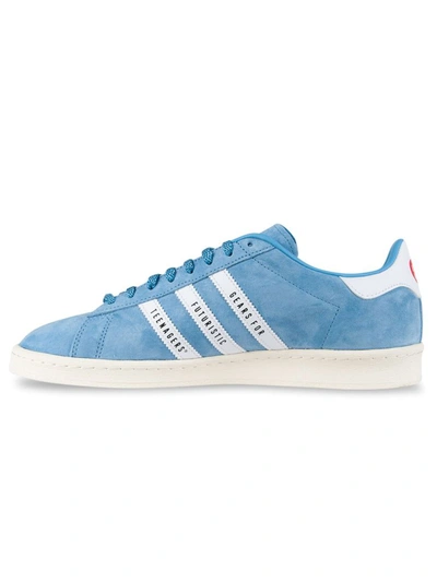 Adidas Originals Adidas Men's Light Blue Suede Sneakers | ModeSens