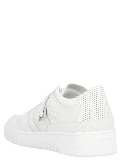 Shop Alyx Men's White Leather Sneakers