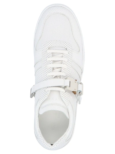 Shop Alyx Men's White Leather Sneakers
