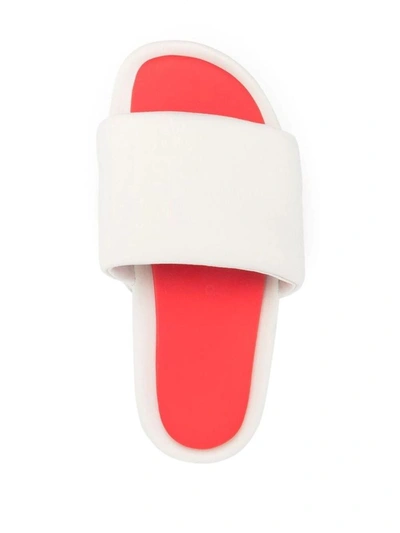 Shop Adidas Y-3 Yohji Yamamoto Men's White Polyester Sandals