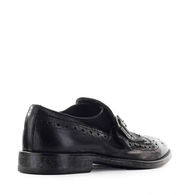 Shop Moma Men's Black Leather Loafers