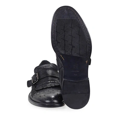 Shop Moma Men's Black Leather Loafers