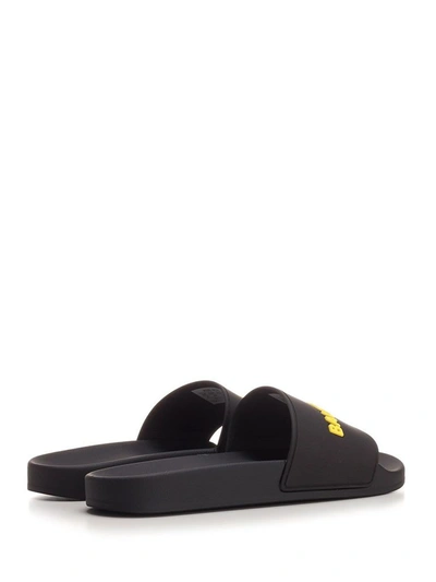 Shop Balenciaga Men's Black Polyurethane Sandals