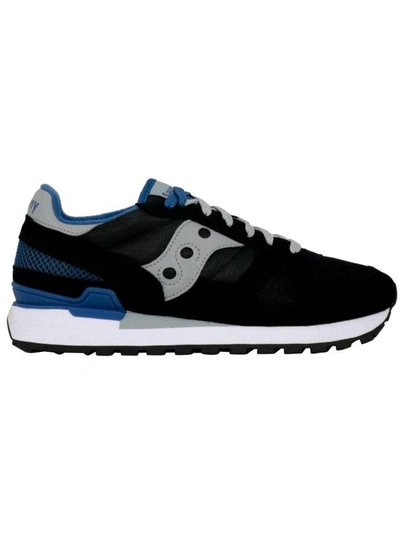 Shop Saucony Men's Blue Suede Sneakers