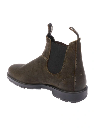 Shop Blundstone Men's Brown Suede Ankle Boots