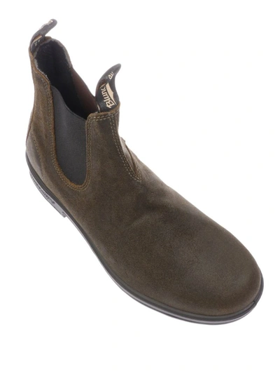 Shop Blundstone Men's Brown Suede Ankle Boots