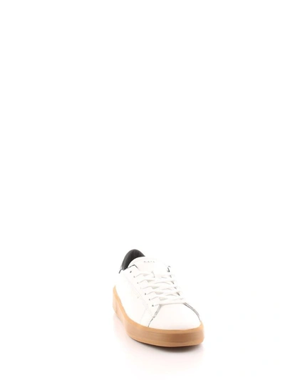 Shop Date D.a.t.e. Men's White Leather Sneakers