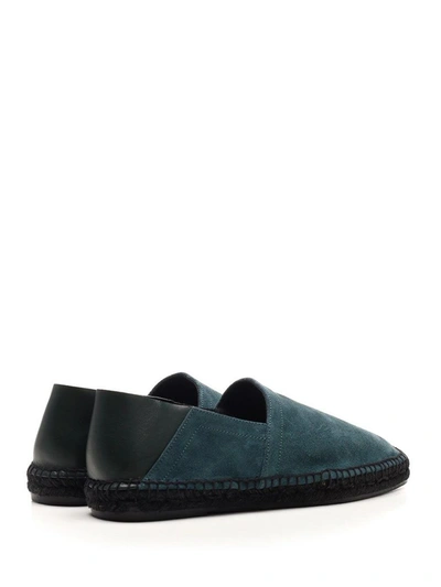 Shop Tom Ford Men's Green Other Materials Espadrilles