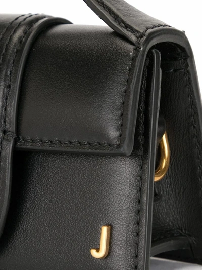 Shop Jacquemus Women's Black Leather Handbag