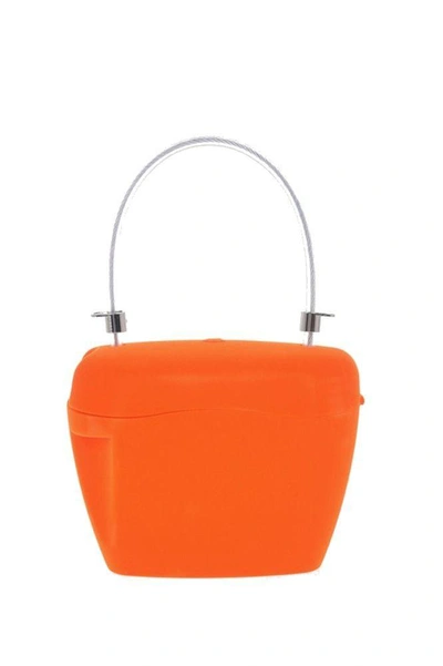 Shop Palm Angels Orange Handbag
