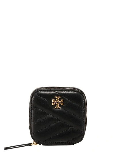 Shop Tory Burch Women's Black Leather Wallet