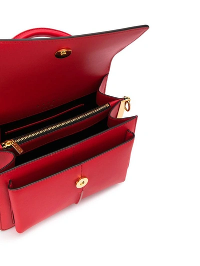 Shop Marni Women's Red Leather Handbag