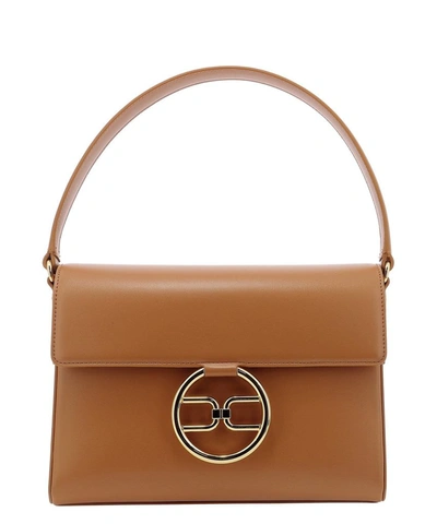 Shop Elisabetta Franchi Women's Brown Polyurethane Handbag