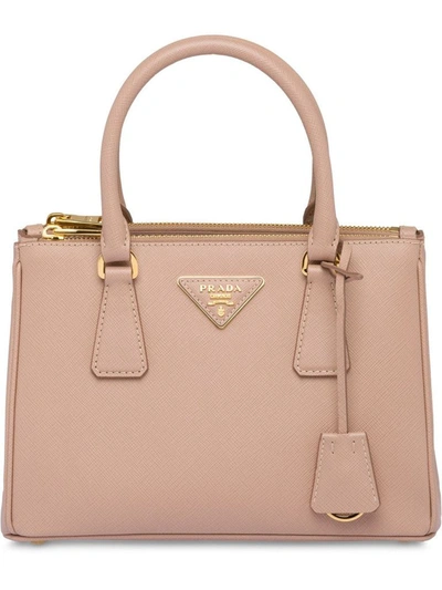 Shop Prada Women's Pink Leather Handbag