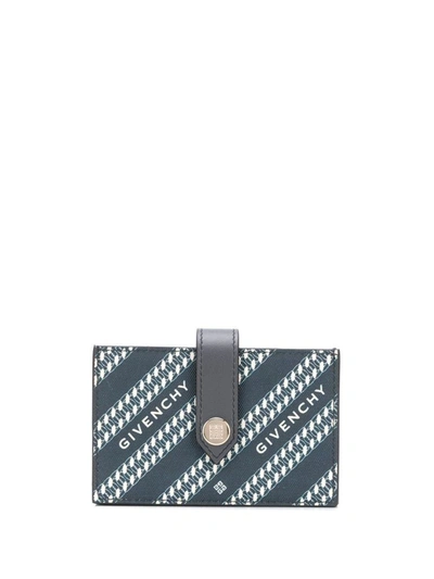 Shop Givenchy Women's Blue Polyurethane Wallet