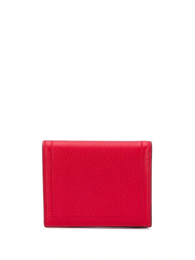 Shop Moschino Women's Red Leather Wallet