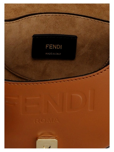 Shop Fendi Women's Brown Other Materials Shoulder Bag