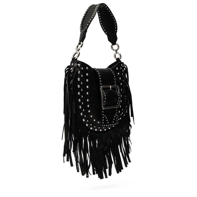 Shop Dsquared2 Women's Black Leather Shoulder Bag