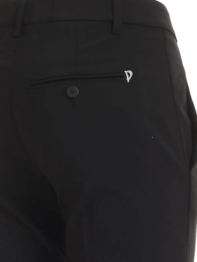 Shop Dondup Perfect Black Trousers