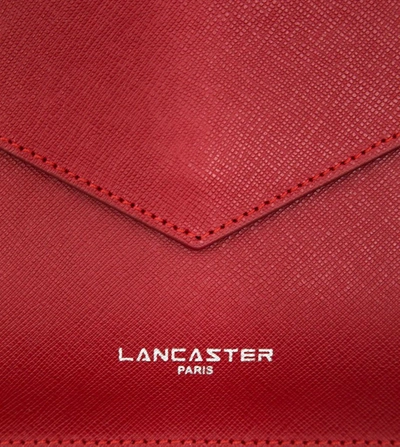 Shop Lancaster Paris Women's Red Leather Pouch