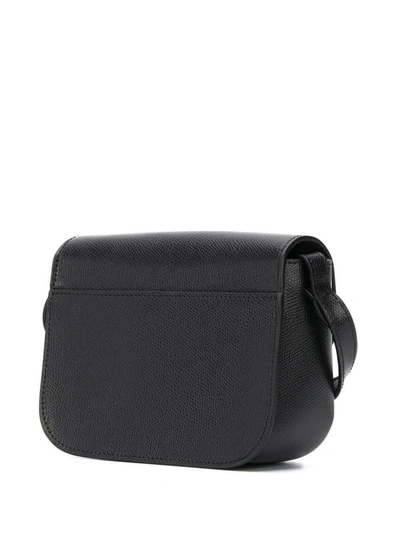 Shop Furla Women's Black Leather Shoulder Bag