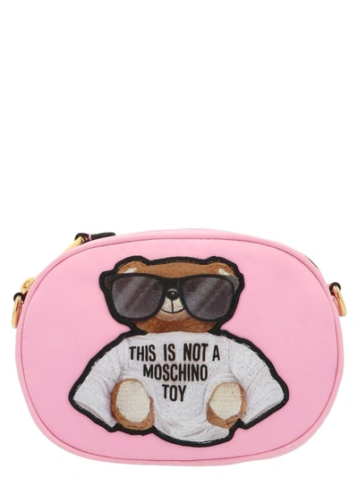 Shop Moschino Women's Pink Belt Bag