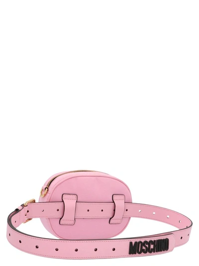 Shop Moschino Women's Pink Belt Bag
