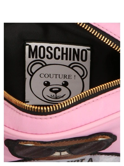 Shop Moschino Women's Pink Belt Bag