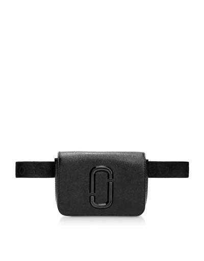 Shop Marc Jacobs Women's Black Leather Belt Bag