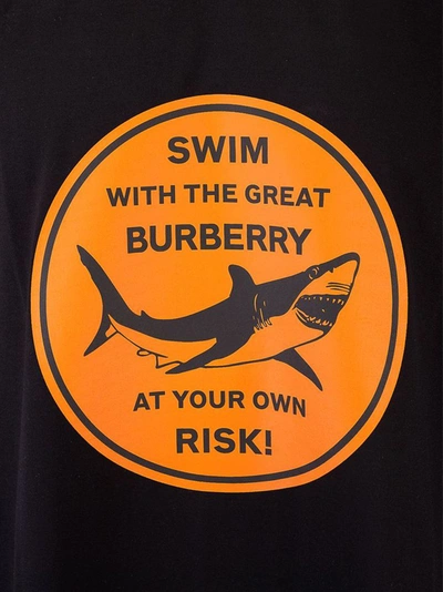 Shop Burberry Black T-shirt