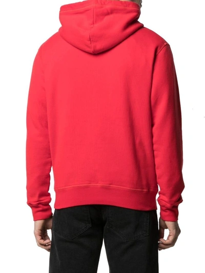 Shop Dsquared2 Men's Red Cotton Sweatshirt