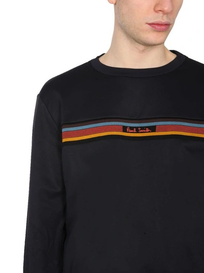 Shop Paul Smith Men's Black Other Materials Sweatshirt