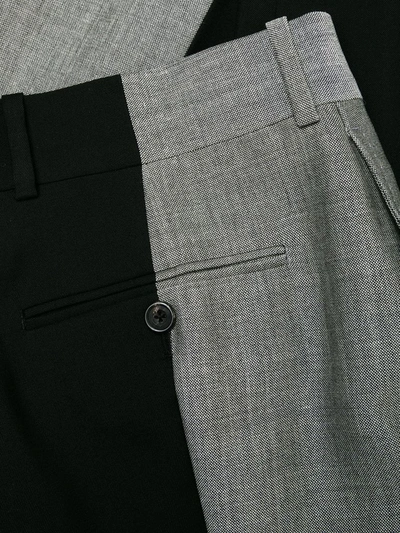 Shop Alexander Mcqueen Men's Grey Wool Pants