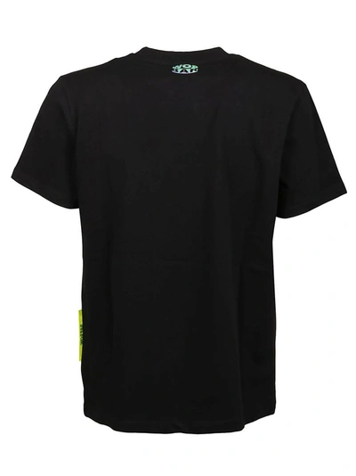 Shop Barrow Men's Black Other Materials T-shirt