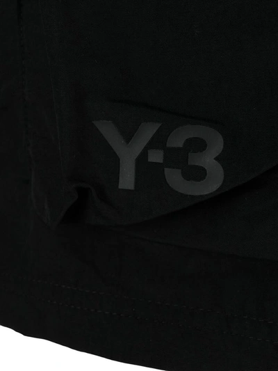 Shop Adidas Y-3 Yohji Yamamoto Men's Black Polyester Trunks