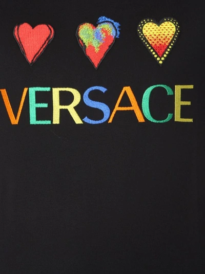 Shop Versace Collection Men's Black Cotton T-shirt