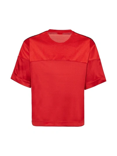Shop Fendi Men's Red Acrylic T-shirt