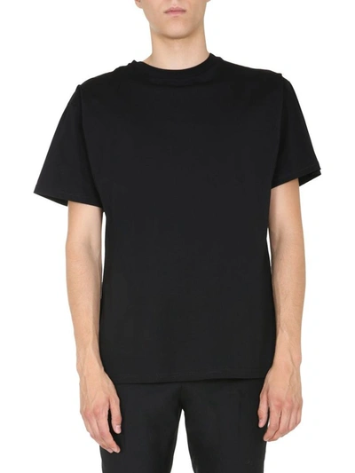 Shop Moschino Men's Black Cotton T-shirt