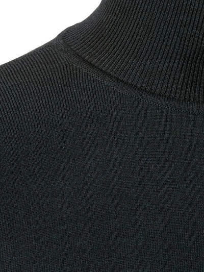 Shop Jil Sander Men's Black Wool Sweater