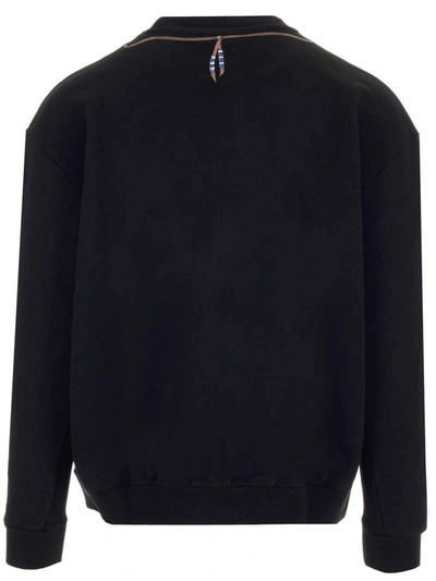 Shop Marcelo Burlon County Of Milan Marcelo Burlon Black Sweatshirt
