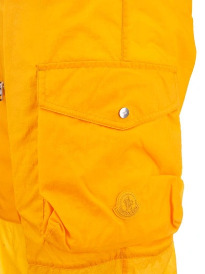 Shop Moncler Men's Orange Other Materials Pants