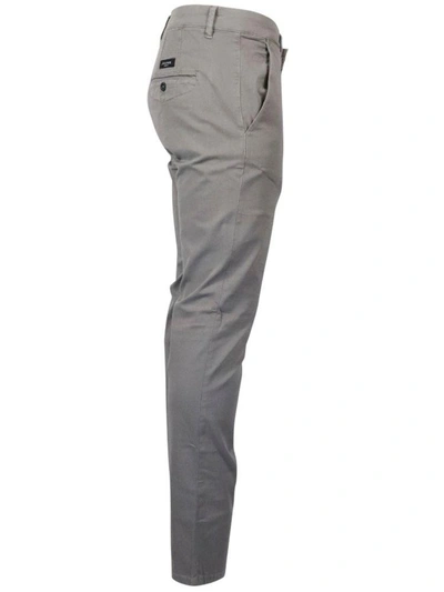 Shop Jeckerson Men's Grey Cotton Pants
