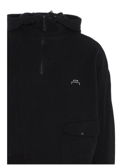 Shop A-cold-wall* Men's Black Cotton Sweatshirt