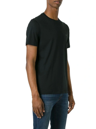 Shop Michael Kors Men's Black Cotton T-shirt