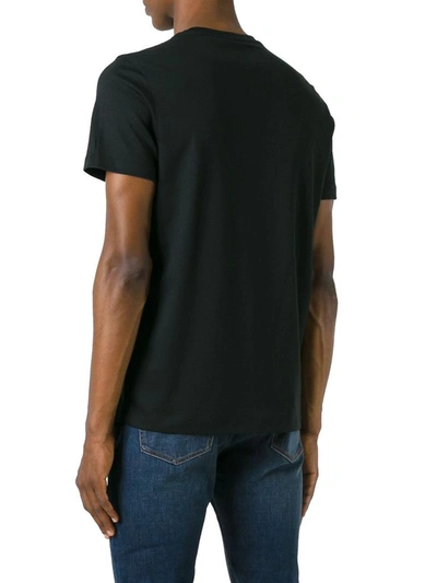 Shop Michael Kors Men's Black Cotton T-shirt