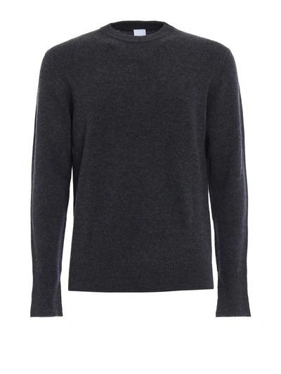 Shop Aspesi Men's Grey Wool Sweater