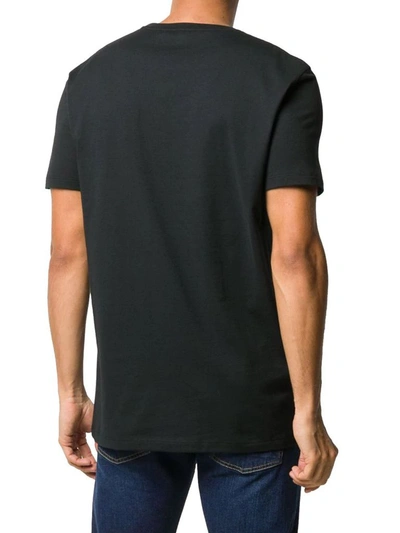 Shop Alexander Mcqueen Men's Black Cotton T-shirt
