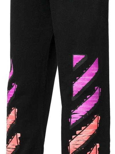 Shop Off-white Men's Black Cotton Joggers