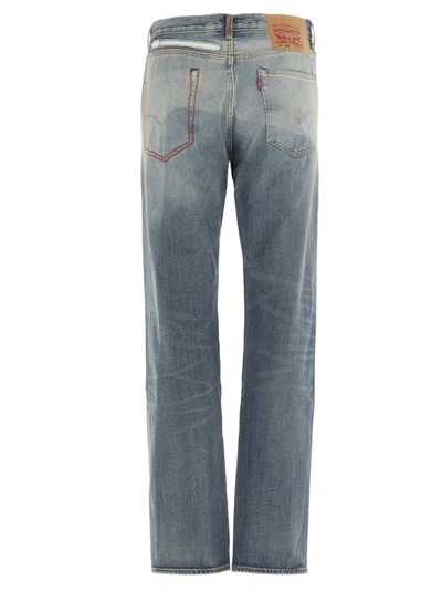 Shop Heron Preston Men's Blue Jeans